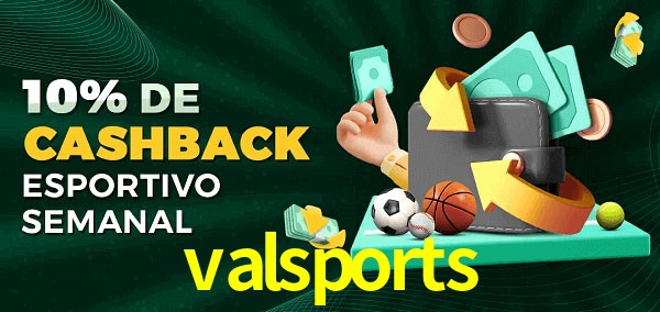 10% de bônus de cashback na valsports